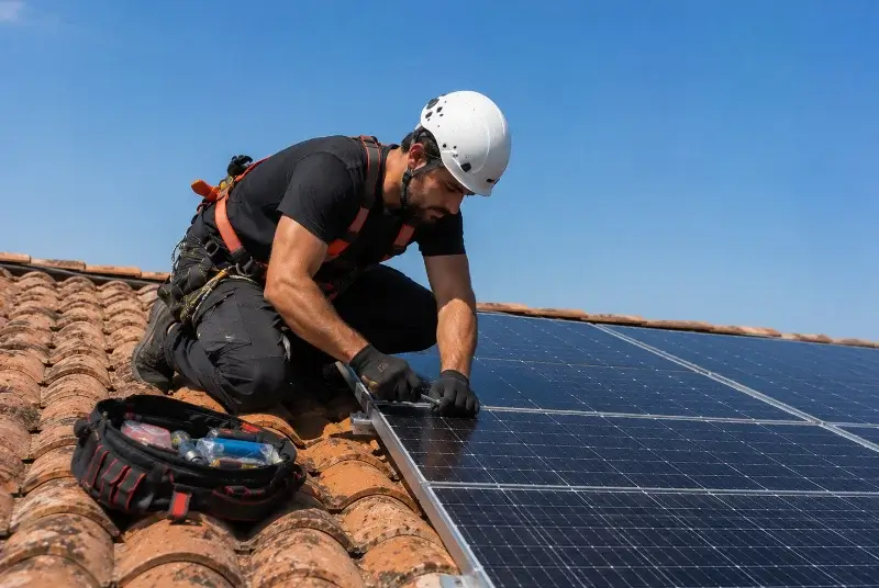 Maintenance et monitoring de panneaux solaires à Cépie